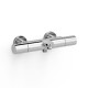 Robinet thermostatique mural pour baignoire et doucheSans accessoires Chrome - TRES 19017401
