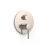 Pièce apparente pour boîtier encastré Rapid-box 2 voiesPièce apparente Acier - TRES 26228110AC 