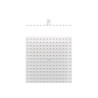 Pommeau de doucheExtra-fin  Blanc mat - TRES 134315012BM 