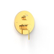 Pièce apparente pour boîtier encastré Rapid-box 2 voiesPièce apparente Or 24K - TRES 26228110OR 