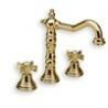 LAVABO CHAMBORD 3 TROUS BEC POTENCE DORE +Vidage - CRISTINA ONDYNA CH11252