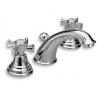 LAVABO CHAMBORD 3 TROUS CHROME +Vidage - CRISTINA ONDYNA CH11351