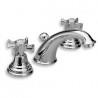 LAVABO CHAMBORD 3 TROUS CHROME +Vidage - CRISTINA ONDYNA CH11351