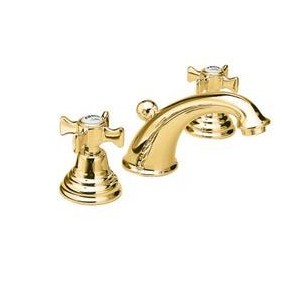 LAVABO CHAMBORD 3 TROUS DORE +Vidage - CRISTINA ONDYNA CH11352