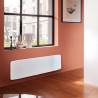 Radiateur fonte VERALI 1500W plinthe blanc brillant - ATLANTIC 507658