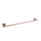 Porte-serviettes600 mm. Or Rose Mat 24K - TRES 10723603OPM