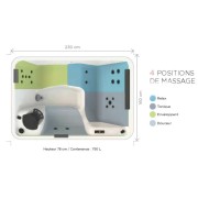 Spa 3 places HAPPY SPA 3 - KINEDO SH32005H3XXXX