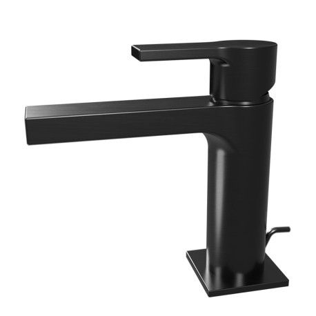 Mitigeur lavabo vidage métal Chromé Noir Brossé Omega - CRISTINA ONDYNA OG22175