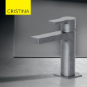 Mitigeur lavabo vidage métal Métal Brossé Omega - CRISTINA ONDYNA OG22177