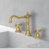 LAVABO CHAMBORD 3 TROUS BEC POTENCE VIEUX BRONZE +Vidage - CRISTINA ONDYNA CH11292 LAVABO CHAMBORD 3 TROUS BEC POTENCE VIEUX BRO