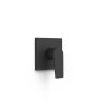 Pièce apparente pour boîtier encastré 1 voie Rapid-box Noir mat - TRES 21127810NM
