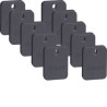 Pack de 10 badges électroniques ALMA - Hager - LOTRLF100X