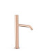 Mitigeur haut pour lavabo Or Rose Mat 24K - TRES 26130701OPM