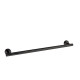 Porte-serviettes 58cm Noir Métallisé - TRES 16123602KM