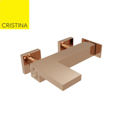 Mitigeur bain/douche Or Rose PVD TABULA - CRISTINA ONDYNA TA10746P