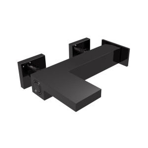 Robinet mitigeur Bain Douche Tabula Chromé Noir - CRISTINA ONDYNA TA10772