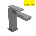 Mitigeur lavabo monotrou Métal Brossé Tabula - CRISTINA ONDYNA TA22077