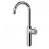 LAVABO TRIVERDE BEC HAUT 384 mm CHROME + Vidage Up&Down - CRISTINA ONDYNA TV22951