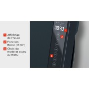 Sèche serviettes électrique soufflant Illico 3 1800W Blanc - Thermor 491372