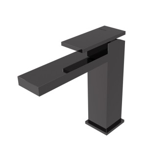 Mitigeur lavabo large Chromé Noir Tabula - CRISTINA ONDYNA TA26472