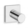 FACADE EXTERNE TRIVERDE POUR ROBINET D'ARRET PD710/750 CHROME - CRISTINA ONDYNA XT81051