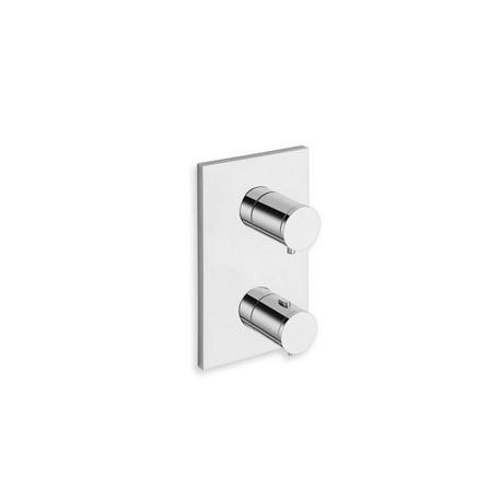 FACADE EXTERNE TRIVERDE THERMOSTATIQUE LAITON 1 SORTIE CHROME - CRISTINA ONDYNA XT85151