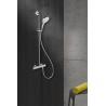 .THETA COMBINE DOUCHE THERMOSTATIQUE CHROME - CRISTINA ONDYNA TE40651