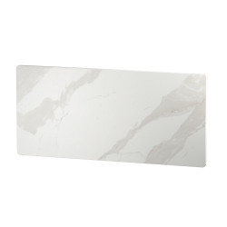 Radiateur CAMPA KERAMOS Nativ Horizontal 2000W Céramique Marbre blanc - INTUIS SIGNATURE K164117 