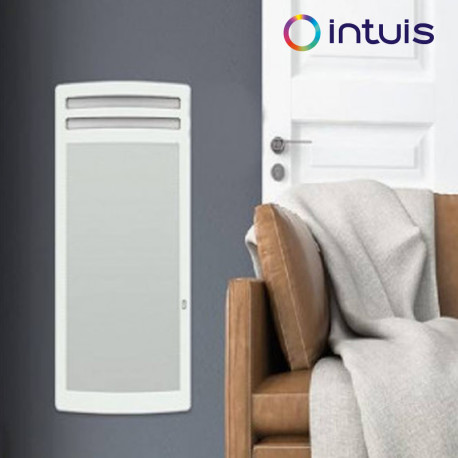 Panneau rayonnant QUARTEA Intelligent 1000W vertical blanc - INTUIS M126213