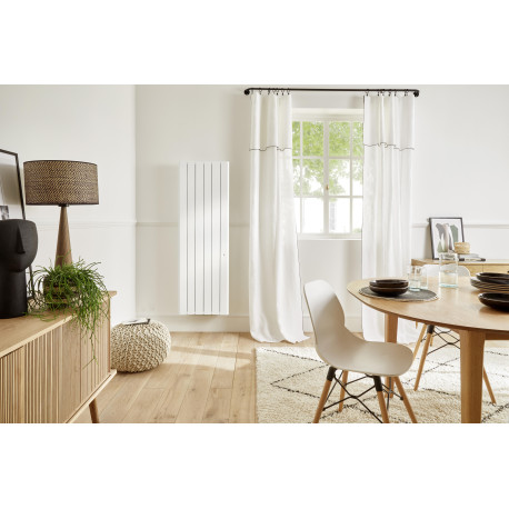 Radiateur Fonte NOIROT BELADOO Nativ 2000W Vertical blanc connecté INTUIS M153217