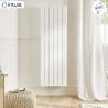 Radiateur Fonte NOIROT BELADOO Nativ 1500W Vertical blanc connecté INTUIS M153215