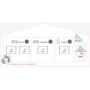 Radiateur Fonte NOIROT BELADOO Nativ 1500W Vertical gris anthracite connecté INTUIS M153225