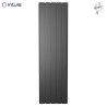 Radiateur Fonte NOIROT BELADOO Nativ 1500W Vertical gris anthracite connecté INTUIS M153225