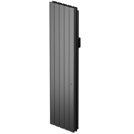 Radiateur Fonte NOIROT BELADOO Nativ 1500W Vertical gris anthracite connecté INTUIS M153225