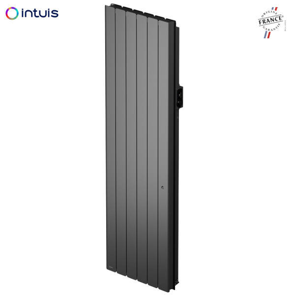 Radiateur électrique Applimo Radiateur électrique connecté Pegase Smart  ECOcontrol - Horizontal - 1000W - Anthracite