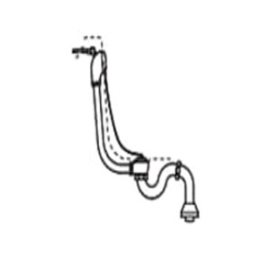 Jeu de vidage pour baignoire avec chaînette NEWCAST - ROCA A506403400