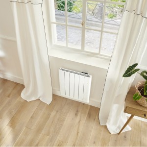 Radiateur Fonte NOIROT BELADOO Nativ 750W blanc connecté INTUIS M153112