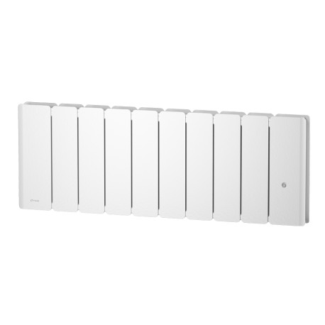 Radiateur Fonte NOIROT BELADOO Nativ Plinthe 750W blanc connecté INTUIS M153412