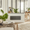 Radiateur Fonte NOIROT BELADOO Nativ Plinthe 750W gris anthracite connecté INTUIS M153422