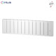 Radiateur Fonte NOIROT BELADOO Nativ Plinthe 1500W blanc connecté INTUIS M153415