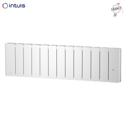 Radiateur Fonte NOIROT BELADOO Nativ Plinthe 1500W blanc connecté INTUIS M153415