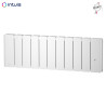 Radiateur Fonte NOIROT BELADOO Nativ Plinthe 1000W blanc connecté INTUIS M153413