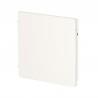 Radiateur à inertie Wifi Ardoise Blanche 800W Carré - Valderoma AB800W