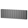 Radiateur Fonte NOIROT BELADOO Nativ Plinthe 1000W Anthracite connecté INTUIS M153423