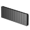 Radiateur Fonte NOIROT BELADOO Nativ Plinthe 1000W Anthracite connecté INTUIS M153423