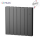 Radiateur Fonte NOIROT BELADOO Nativ 1250W Anthracite connecté INTUIS M153124
