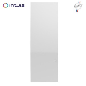 Radiateur connecté Campalys vertical 1500W Blanc satiné - INTUIS M151215