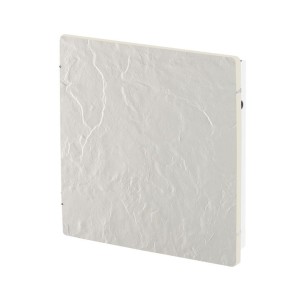 Radiateur à inertie Wifi Ardoise Noire 800W Carré - Valderoma AN800W