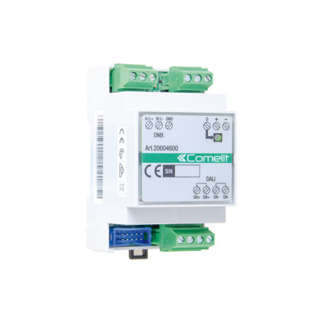 Interface Simplehomepour Protocoles Dali Et Dmx - COMELIT 20004600 