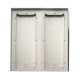 Boitier De Protection En Aluminium Naturel Anodisé 6 Modules - COMELIT 31166